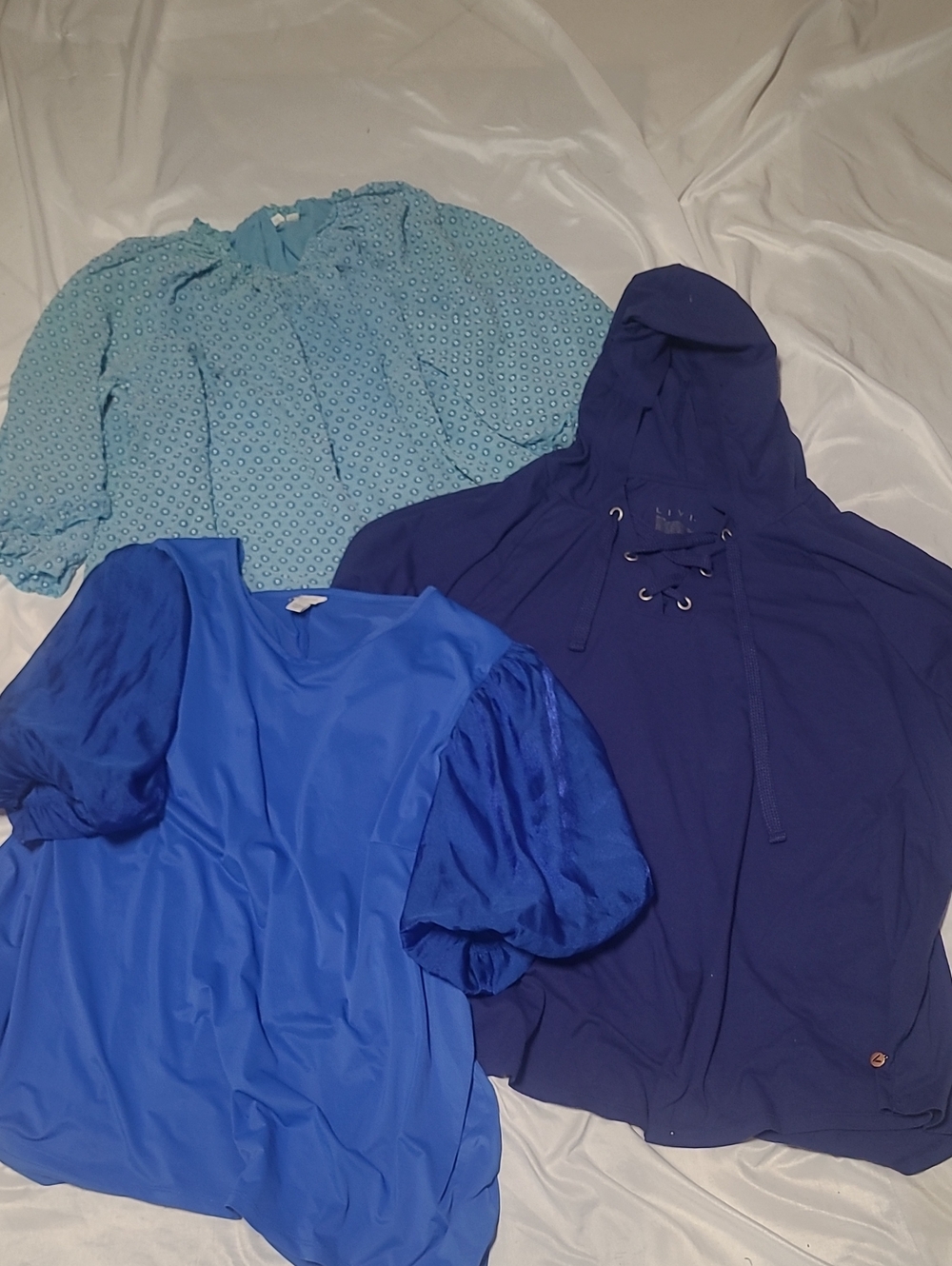 Women's Blue Top Bundle, Size 26/28W